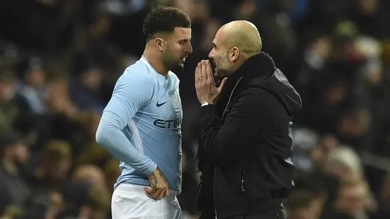 Kyle Walker Canggung saat Hendak Pamit dengan Pep Guardiola