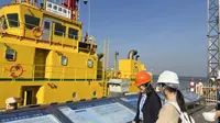 Laporan Liputan6.com dari China: Pelabuhan Nansha, Jalur Pengiriman Barang Langsung Menuju Indonesia
