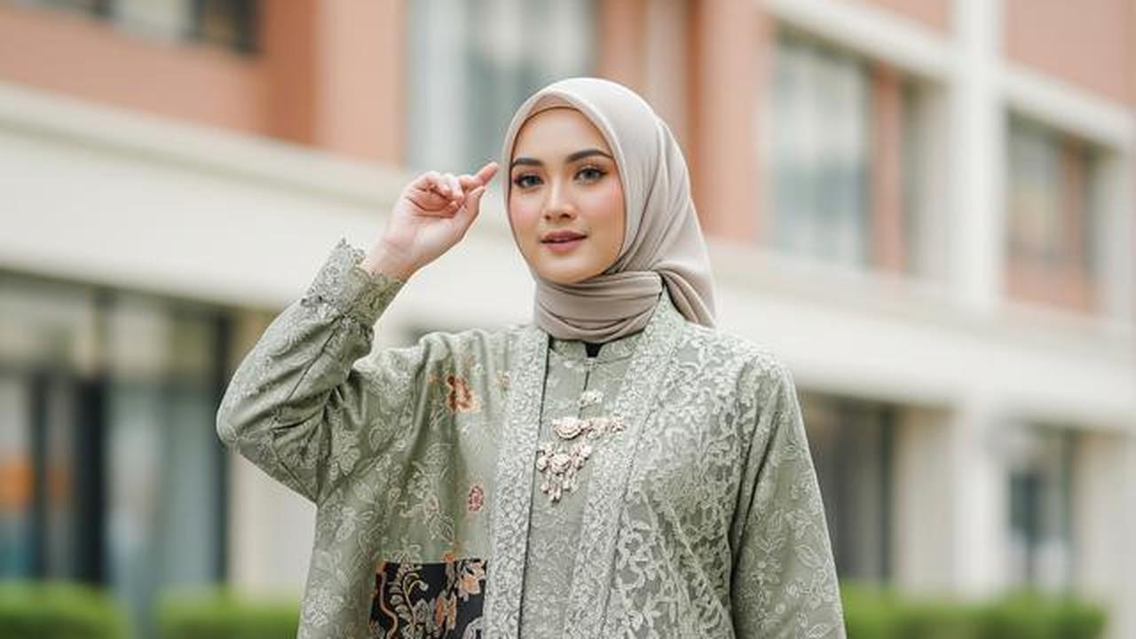 10 Model Gamis Batik Brokat Kekinian untuk Tren 2026 dengan Desain Terbaru