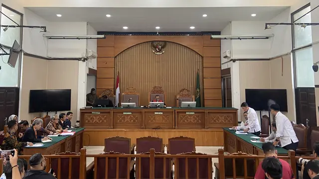Sidang praperadilan Sekjen PDIP Hasto Kristiyanto di Pengadilan Negeri Jakarta Selatan (PN Jaksel), Rabu (5/2/2025).