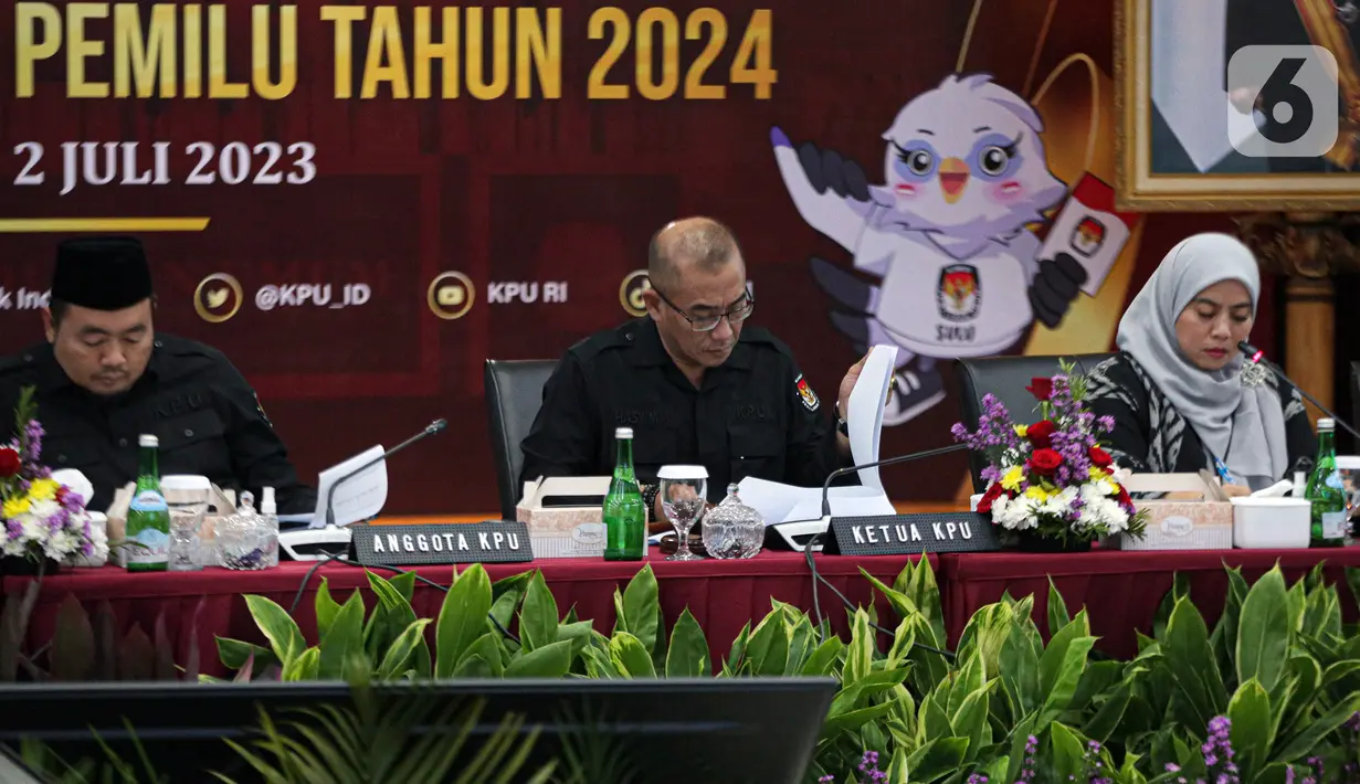 Pemilih tetap laki-laki tercatat sebanyak 102. 218. 503. Sementara pemilih tetap perempuan sebanyak 102.588.719. (Liputan6.com/Faizal Fanani)