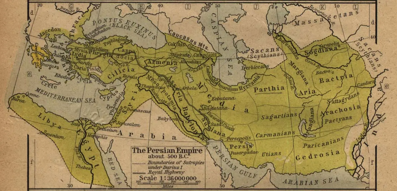 Kekaisaran Persia Achaemenid (Wikimedia Commons)