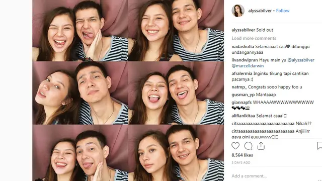 Marcell Darwin dan Alyssa Nabila