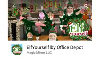 Salam Natal, Annisa Pohan Gunakan Aplikasi ElfYourself