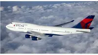 Boeing 747 milik Delta Air Lines (AFP)
