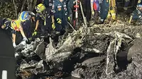Pesawat Jatuh di Hutan Thailand, 9 Penumpang Diyakini Tewas Namun Jasad Belum Ditemukan Semua