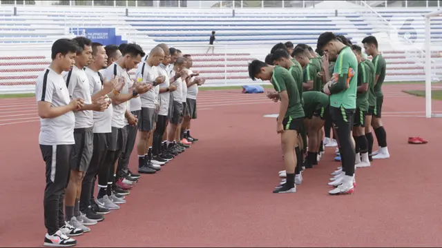Timnas Indonesia U-22 Jajal Lapangan Jelang Hadapi Thailand