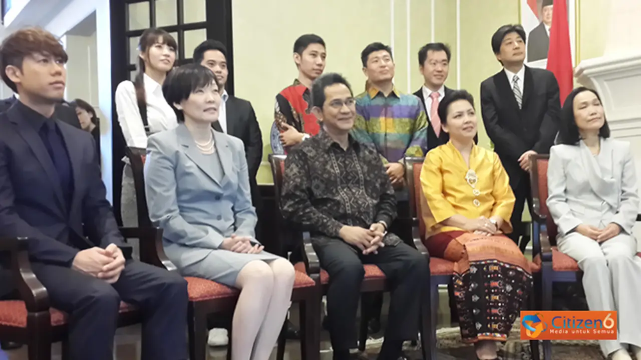 `Kokoro No Tomo` Hibur Istri PM Abe di Wisma Duta Tokyo 