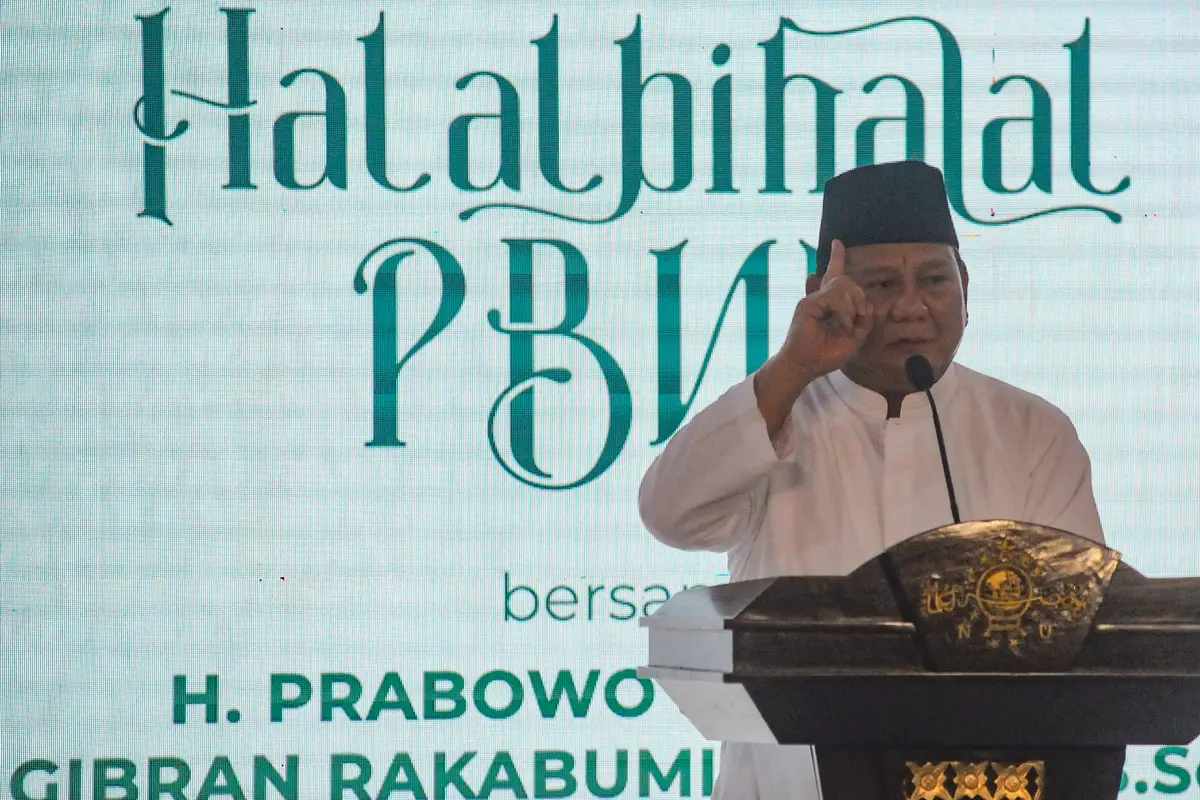 Prabowo-Gibran Hadiri halalbihalal PBNU