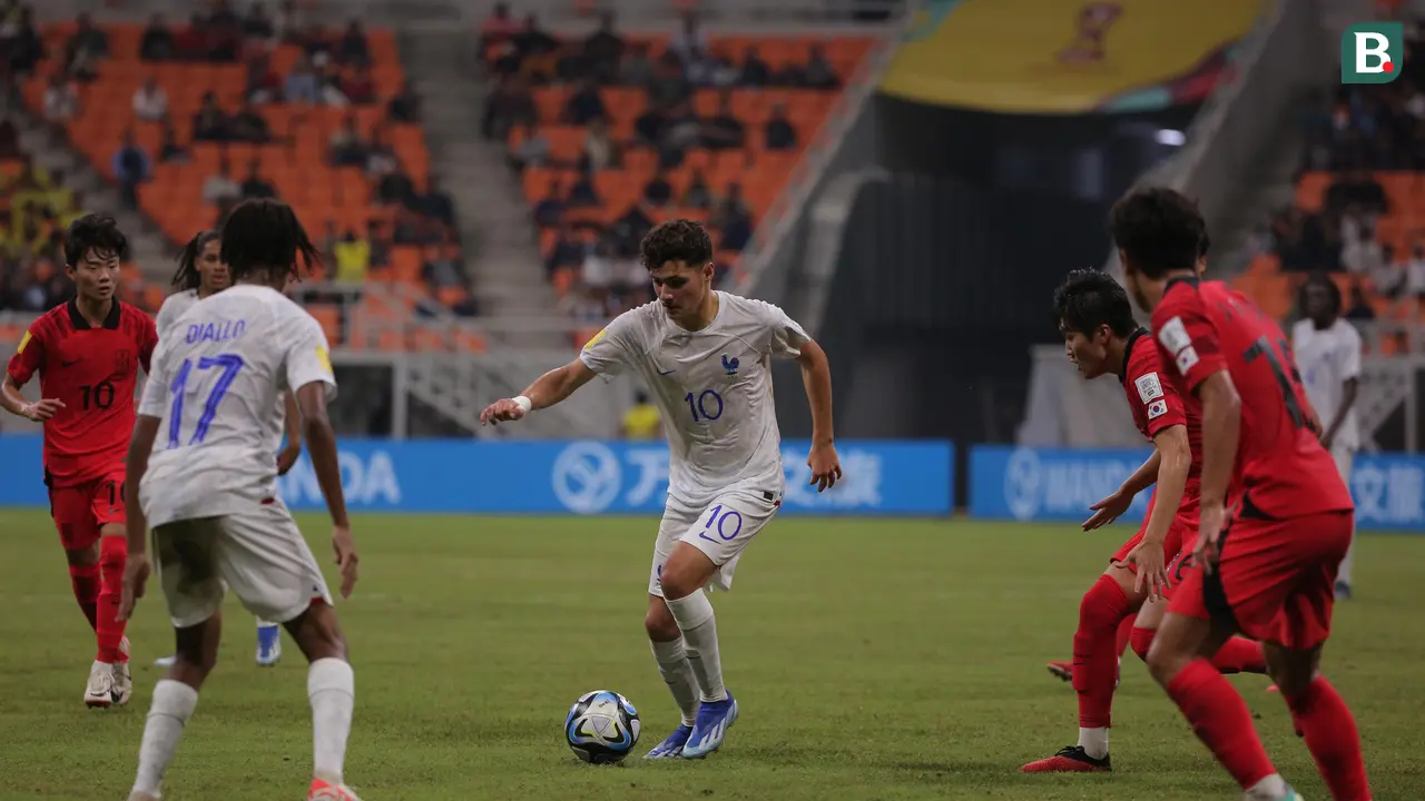 FOTO Prancis U-17 Vs Korsel U-17