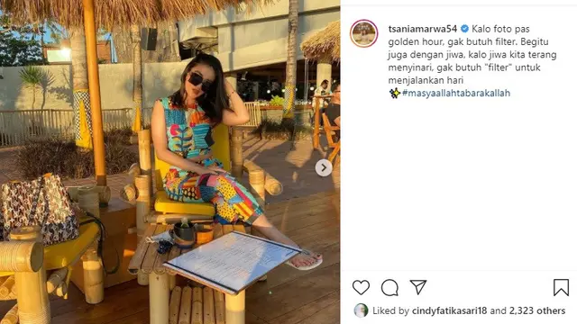 Tsania Marwa (Foto: Instagram/@tsaniamarwa54)