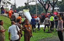 Jenazah Terjebak, Begini Detik-Detik Evakuasi Korban Pesawat Jatuh di BSD Tangsel