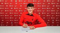 Calvin Ramsay menjadi rekrutan musim panas ketiga Liverpool setelah pemain sayap Fabio Carvalho dari Benfica dan penyerang Darwin Nunez dari Fulham. (FOTO: instagram.com/calvin_ramsay)