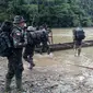 Satgas Yonif Raider 700/WYC saat bertugas di Papua