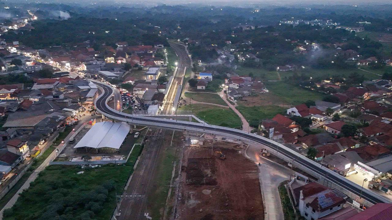 FOTO: Flyover dan JPO Tenjo Rampung, Siap Dukung Mobilitas dan Ekonomi Lokal