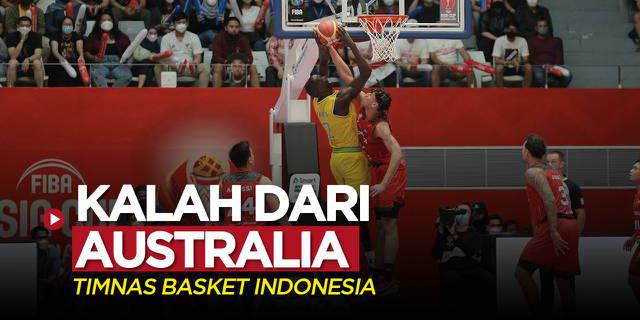 MOTION GRAFIS: Timnas Basket Indonesia Kalah dari Australia di FIBA Asia Cup 2022