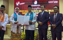 Naik Jeep Rubicon dan Porsche Cayyene ke KPU, Calon dari PKS Ruhama-Shinta Daftar Pilkada Tangsel