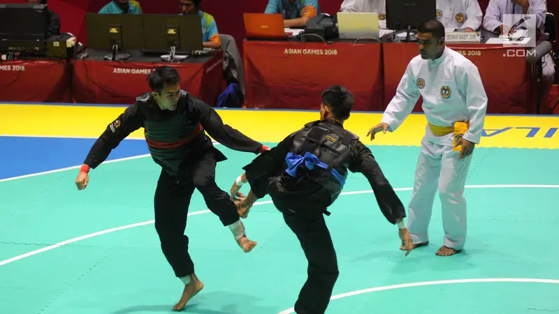 Aksi Komang Harik Adi Putra Rebut Emas ke-17 Indonesia di Asian Games 2018