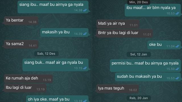 7 Chat Kocak Penghuni dengan Ibu Kost Ini Bikin Tepuk Jidat