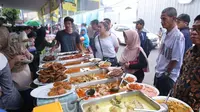 Kuliner Pasar Benhil. (Daniel Kampua/Bintang.com)