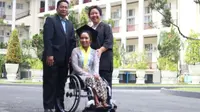 Kenalan dengan Laura Aurelia Atlet Disabilitas yang Jadi Kebanggaan Kampus UGM, Kini Lulus dari Fakultas Psikologi. Foto: UGM.