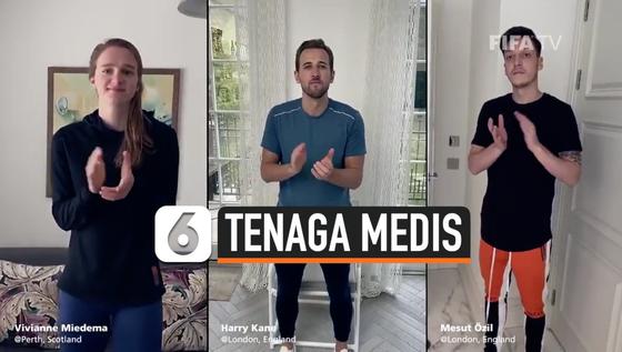 VIDEO: David Beckham Pimpin Penghormatan FIFA untuk Tenaga Medis