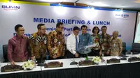 Media Briefing & Lunch di Kantor Cabang Bank BTN Cawang Jakarta Timur, Senin (17/2/2020).