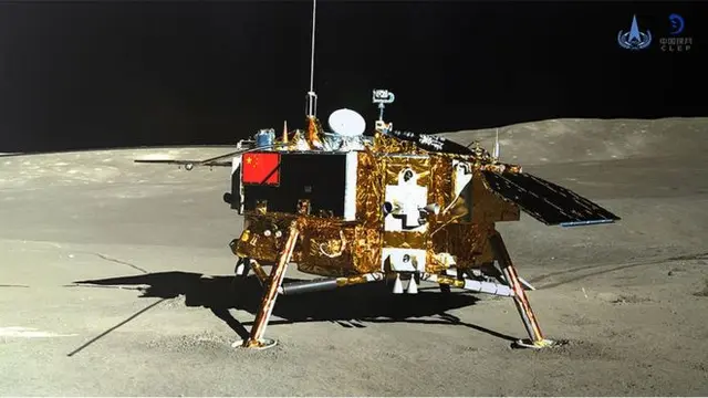 Pesawat ruang angkasa Chang'e-4 China. (CLEP)