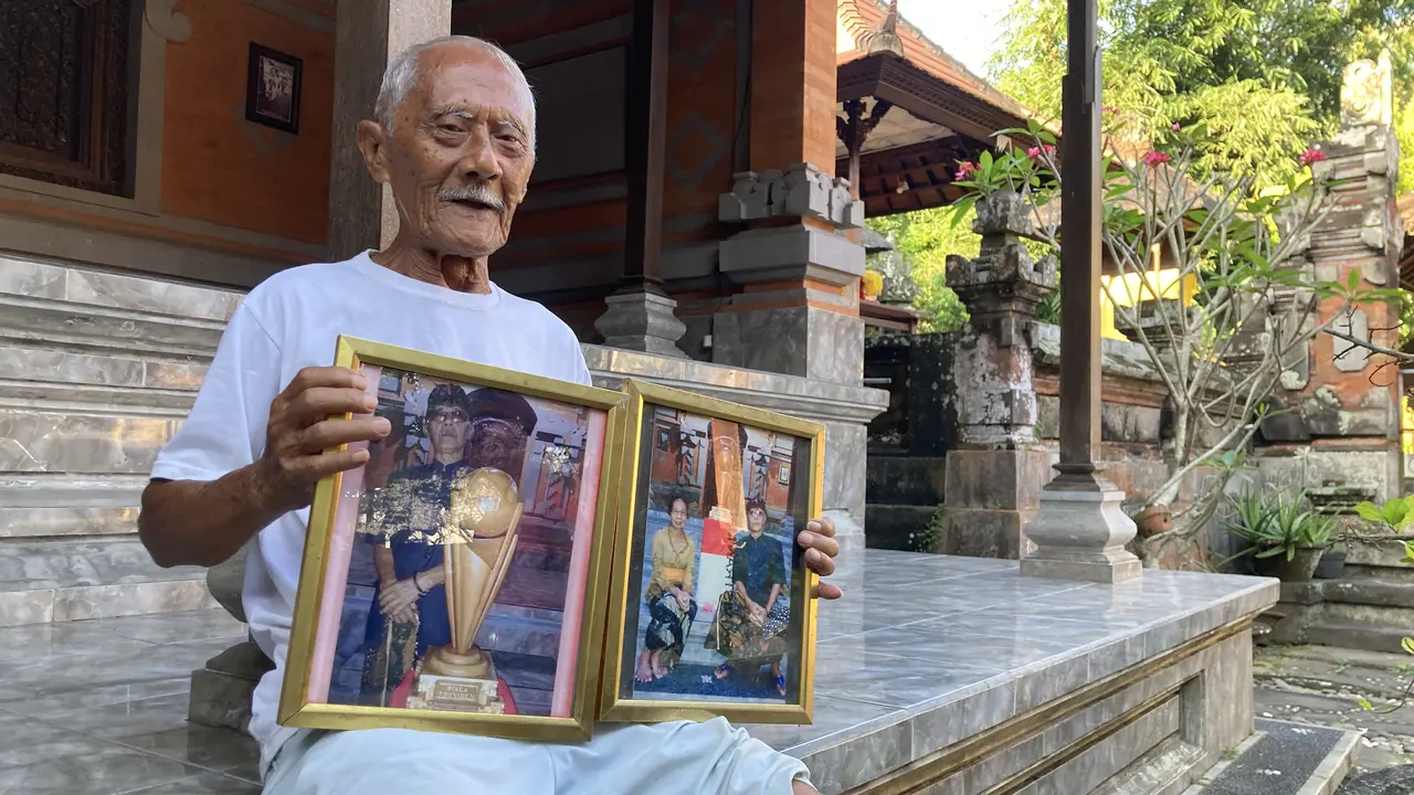 Sisi lain Piala Presiden 2026, cerita pemahat trofi Piala Presiden, Ida Bagus Ketut Lasem