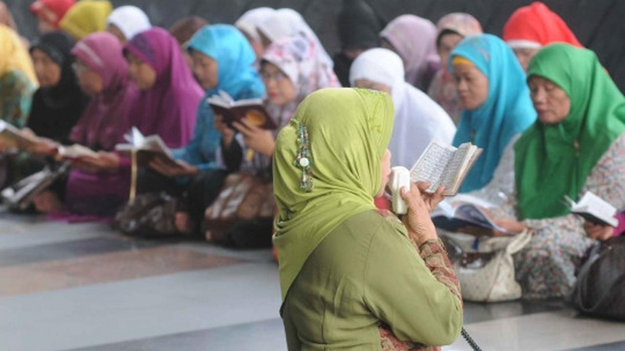 Doakan Suryadharma Ali, ibu-ibu gelar yasinan di Gedung KPK
