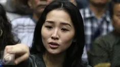Kembaran Mirna, Made Sandy Salihin saat menghadiri sidang Jessica Kumala Wongso dengan saksi Ahli Toksikologi dari UI Budiawan pada sidang lanjutan di PN Jakarta Pusat, Rabu (14/9). (Liputan6.com/Helmi Afandi)