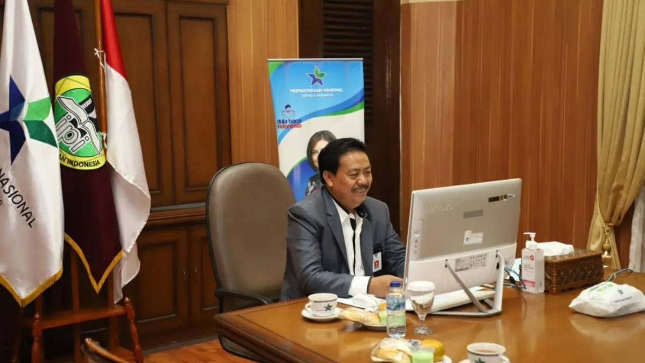 Kepala Perpusnas Muhammad Syarif Bando