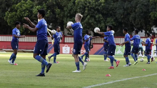 Persib Latihan di PTIK