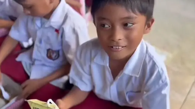 Momen Anak Sisakan Jatah Makan Bergizi Gratis di Gorontalo: Mau Dikasih Mama, di Rumah Nggak Ada Nasi
