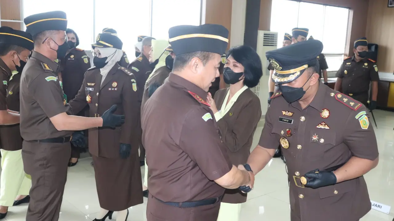Mohamad Farid Rumdana resmi dilantik sebagai Kepala Kejaksaan Negeri (Kajari) Lampung Utara. (Istimewa)