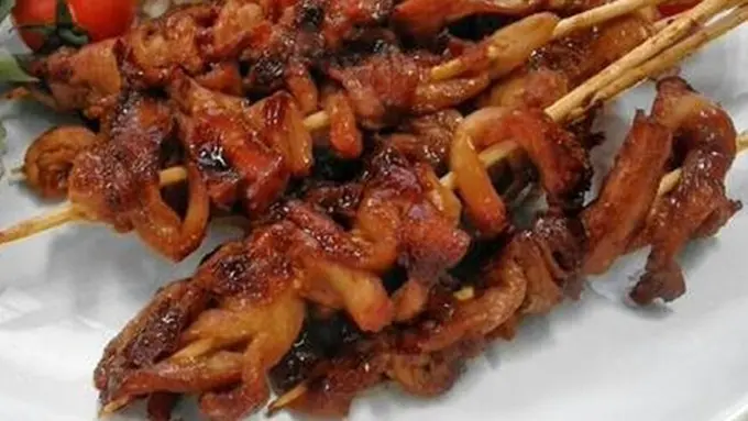 Sate jamur tiram./Copyright cookpad.com/Nila Shanif