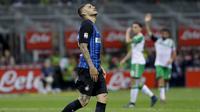 Inter Milan kalah dari Sassuolo di kandang. (AP Photo/Luca Bruno)