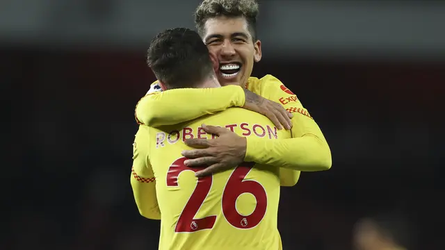 Liverpool Tekuk Arsenal di Emirates