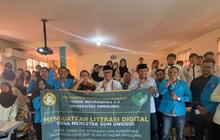 Mahasiswa Unpam Gelar Sosialisasi Keamanan Digital Pelajar di Era AI, Cegah Kejahatan Siber