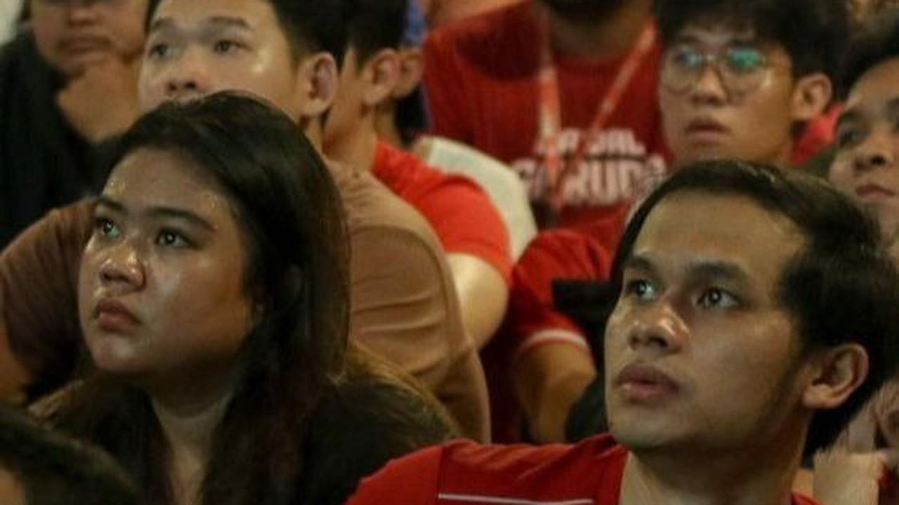 Seperti diketahui Timnas U-23 Indonesia gagal meraih tiket terakhir ke Olimpiade Paris 2024 usai kalah dari Guinea. Garuda Muda takluk dengan skor 0-1. Foto: Liputan6.com / Herman Zakharia