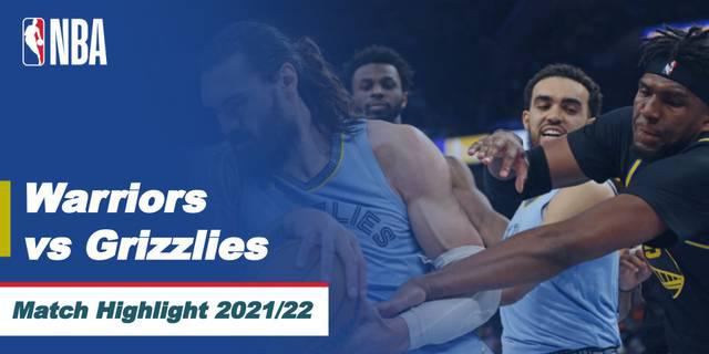 VIDEO: Highlights Semifinal Playoff NBA 2022, Golden State Warriors Menang atas Memphis Grizzlies 142-112