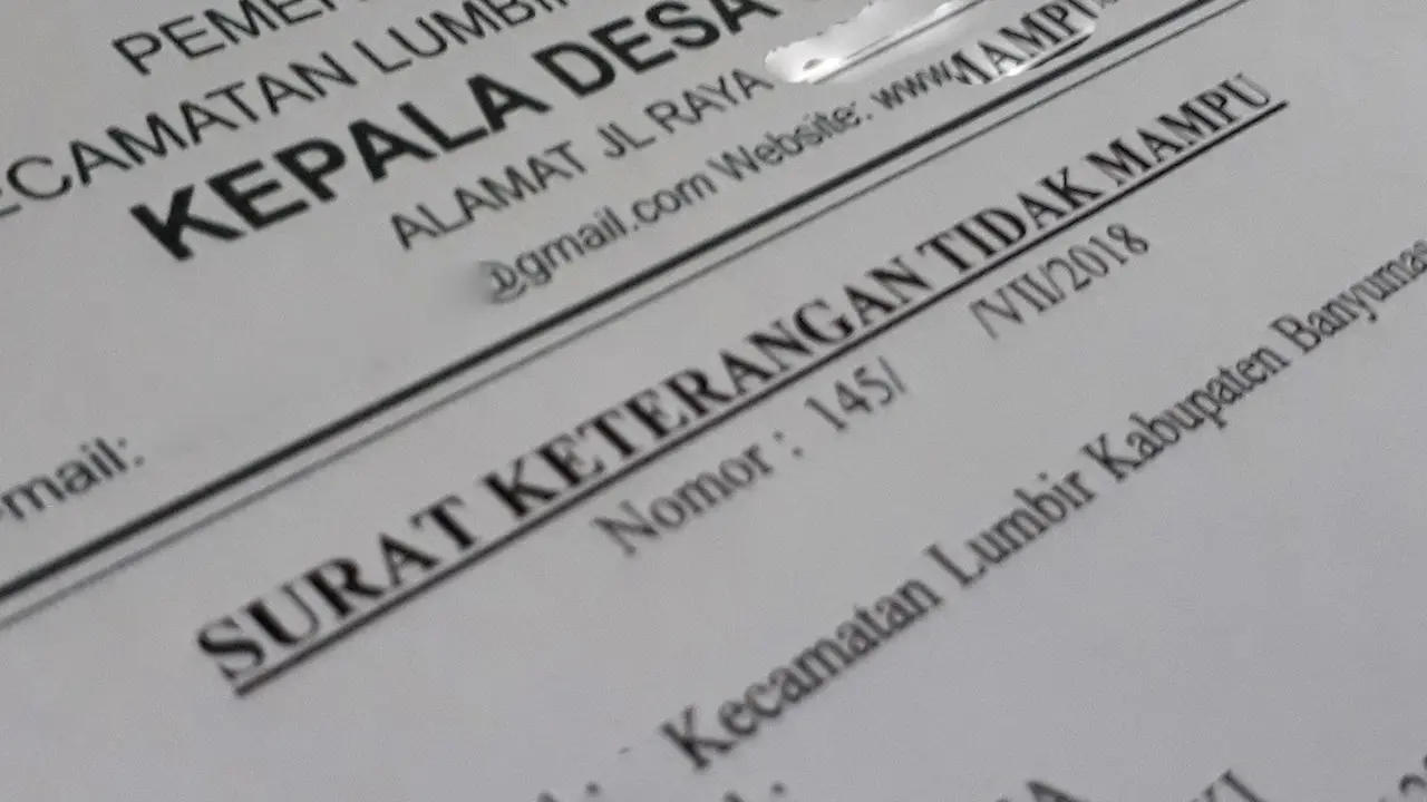 Demi Sekolah Negeri, Keterangan Miskin Jadi Surat Sakti