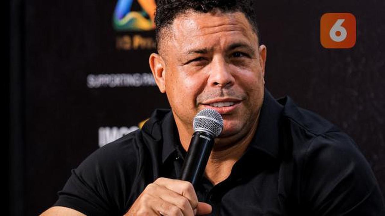 Ronaldo Nazario Kenang Kunjungannya ke Indonesia 29 Tahun Lalu, Sempat Bertanding di Manado