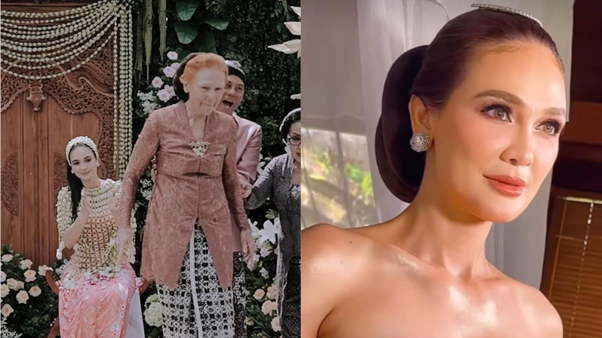 Potret Ayu Ibu Luna Maya Saat Siraman Sang Putri di Usia 79 Tahun, Jadi Perempuan Jawa dengan Wajah Bule