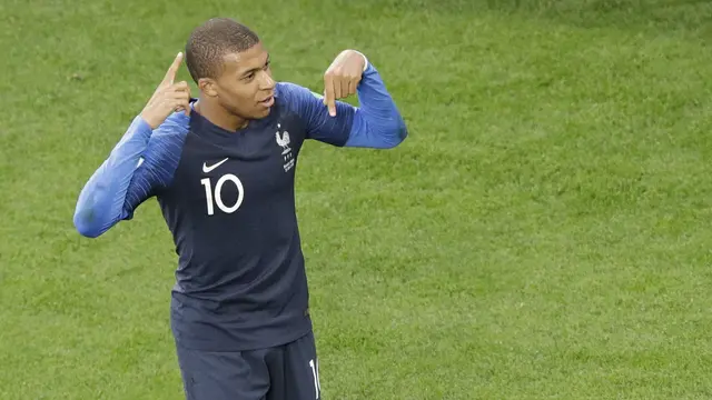 Kylian Mbappe, Timnas Prancis, Piala Dunia 2018