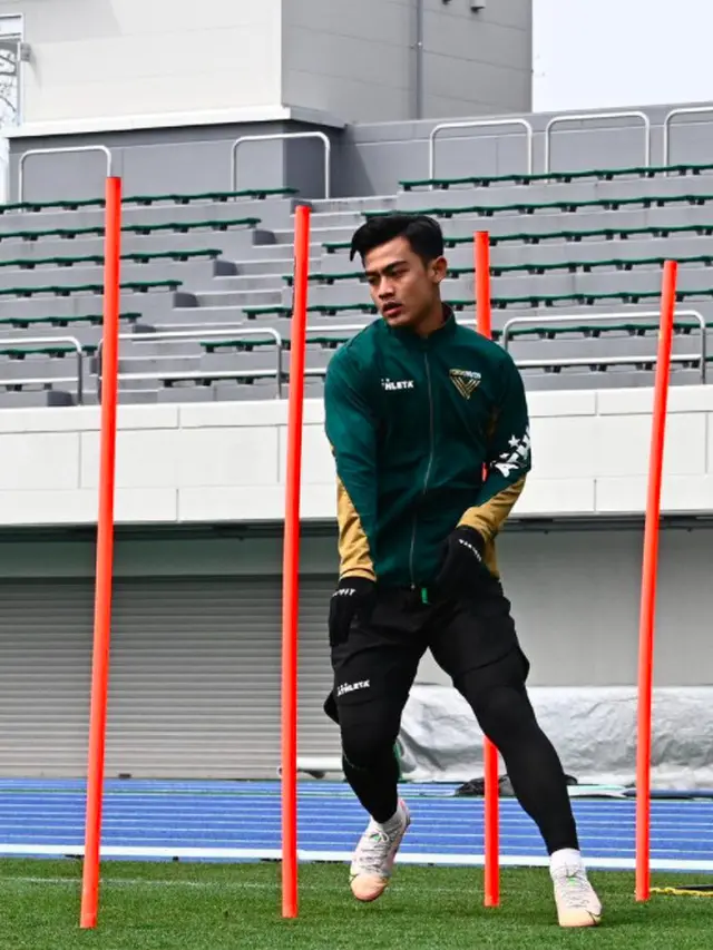 5 Potret Pratama Arhan Latihan Perdana Bersama Tokyo Verdy