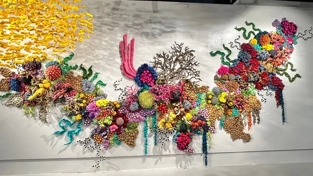 Instalasi Rajut - Mulyana