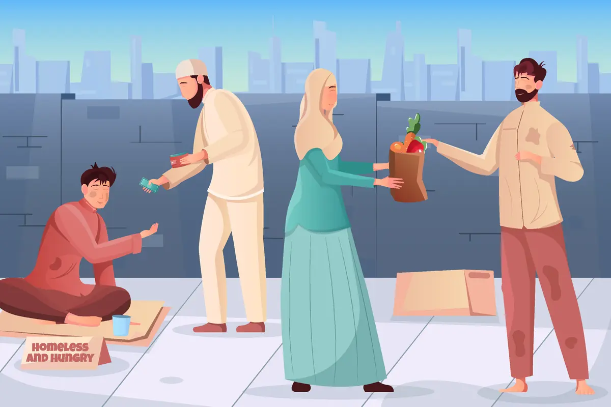 Ilustrasi rendah hati