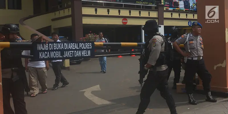 Pasca Serangan Mapolda Riau, Polres Jaktim Perketat Penjagaan