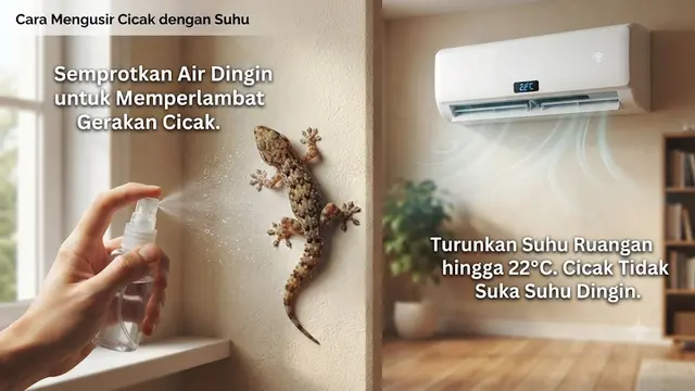 Cara Mengusir Cicak Alami